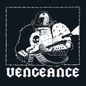 "VENGEANCE" t-shirt (abyssal black) Design